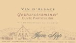 GEWURZTRAMINER CUVEE PARTICULIERE 2018 JEAN SIPP