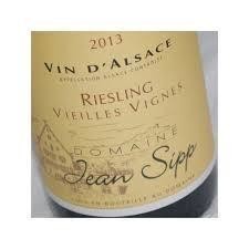 RIESLING VIEILLES VIGNES 2016 JEAN SIPP